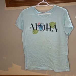 Stitch aloha tee